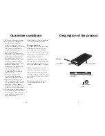 Preview for 5 page of Electrolux 231 GR Instruction Book