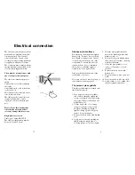 Preview for 9 page of Electrolux 231 GR Instruction Book