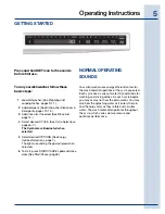 Preview for 5 page of Electrolux 24 Use & Care Manual