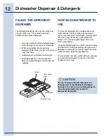 Preview for 12 page of Electrolux 24 Use & Care Manual