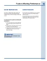 Preview for 15 page of Electrolux 24 Use & Care Manual