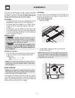 Preview for 4 page of Electrolux 240400112 Use & Care Manual