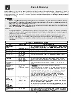 Preview for 18 page of Electrolux 240400112 Use & Care Manual