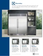 Preview for 4 page of Electrolux 241723001 Planning Manual