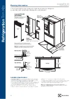 Preview for 12 page of Electrolux 241723001 Planning Manual