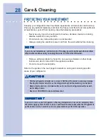 Preview for 28 page of Electrolux 241737900 Use And Care Manual