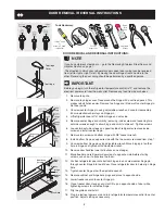 Preview for 5 page of Electrolux 241857202 Use And Care Manual