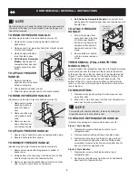 Preview for 6 page of Electrolux 241857202 Use And Care Manual