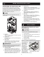 Preview for 10 page of Electrolux 241857202 Use And Care Manual