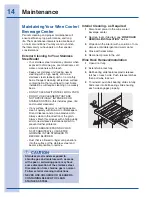 Preview for 14 page of Electrolux 241888404 Use & Care Manual