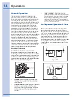 Preview for 14 page of Electrolux 241927600 Use & Care Manual