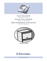 Electrolux 242000100 Use & Care Manual preview