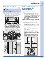 Preview for 7 page of Electrolux 242090301 (Spanish) Guia De Uso Y Cuidado