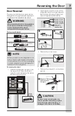 Preview for 7 page of Electrolux 242232501 Use And Care Manual