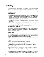 Preview for 4 page of Electrolux 2573-4 KA Operating Instructions Manual