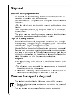 Preview for 6 page of Electrolux 2573-4 KA Operating Instructions Manual