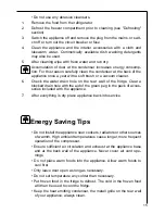 Preview for 15 page of Electrolux 2573-4 KA Operating Instructions Manual