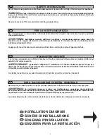 Preview for 2 page of Electrolux 260085 Installation And Operation Instruction Manual