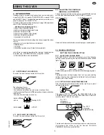 Предварительный просмотр 19 страницы Electrolux 260085 Installation And Operation Instruction Manual