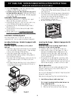 Preview for 8 page of Electrolux 30" DUAL FUEL Installation Instructions Manual