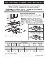Preview for 11 page of Electrolux 30" Electric/Microwave Combination Wall Oven Installation Manual