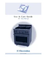 Preview for 1 page of Electrolux 30" Electric/Microwave Combination Wall Oven Use & Care Manual