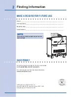 Preview for 2 page of Electrolux 30" Electric/Microwave Combination Wall Oven Use & Care Manual