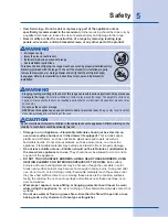 Preview for 5 page of Electrolux 30" Electric/Microwave Combination Wall Oven Use & Care Manual