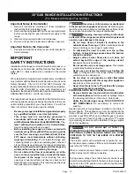 Предварительный просмотр 12 страницы Electrolux 30" GAS FREESTANDING RANGES Service Update Manual