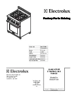 Electrolux 31066396E80S1 Factory Parts Catalog preview