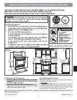 Предварительный просмотр 3 страницы Electrolux 316469104 Installation Instructions Manual