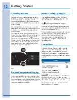 Preview for 12 page of Electrolux 316471200 Use And Care Manual