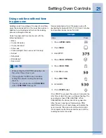 Preview for 21 page of Electrolux 316471200 Use And Care Manual