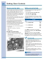 Preview for 24 page of Electrolux 316471200 Use And Care Manual