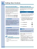 Preview for 30 page of Electrolux 316471200 Use And Care Manual