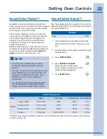 Preview for 33 page of Electrolux 316471200 Use And Care Manual