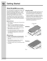 Предварительный просмотр 10 страницы Electrolux 316471210 Use & Care Manual