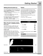 Предварительный просмотр 11 страницы Electrolux 316471210 Use & Care Manual