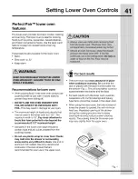 Предварительный просмотр 41 страницы Electrolux 316471210 Use & Care Manual