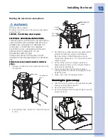 Preview for 13 page of Electrolux 316488522 Installation, Use & Care Manual