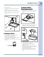 Preview for 11 page of Electrolux 316488524 Installation, Use & Care Manual