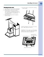 Preview for 13 page of Electrolux 316488524 Installation, Use & Care Manual