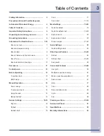Preview for 3 page of Electrolux 316495005 Use & Care Manual