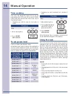 Preview for 14 page of Electrolux 316495005 Use & Care Manual