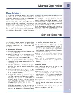 Preview for 15 page of Electrolux 316495005 Use & Care Manual