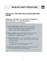 Предварительный просмотр 3 страницы Electrolux 316495083 Use And Care Manual