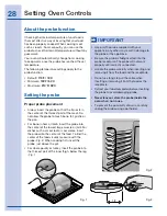 Предварительный просмотр 28 страницы Electrolux 316520002 Use And Care Manual