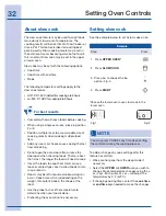 Предварительный просмотр 32 страницы Electrolux 316520002 Use And Care Manual