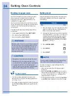 Preview for 24 page of Electrolux 316520101 Use And Care Manual