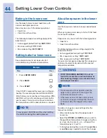 Preview for 44 page of Electrolux 316520101 Use And Care Manual